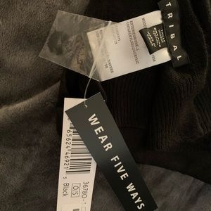 Tribal Five Way poncho scarf